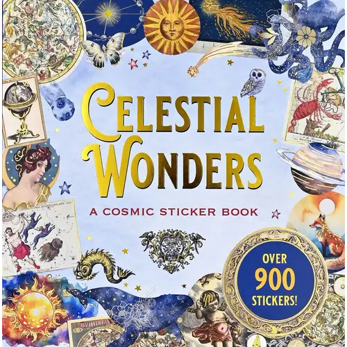  Peter Pauper Press Celestial Wonders Sticker Book 