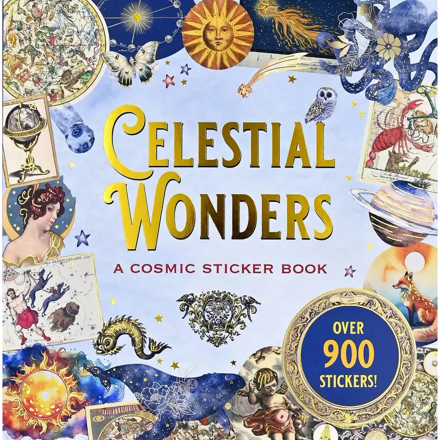 Celestial Wonders Sticker Book