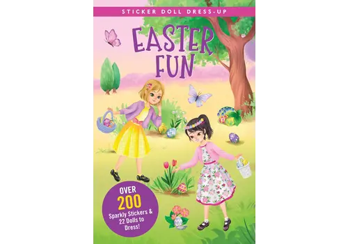  Peter Pauper Press Easter Fun Sticker Doll Dress-Up Book 