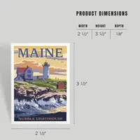 Nubble Lighthouse Magnet