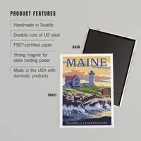 Nubble Lighthouse Magnet