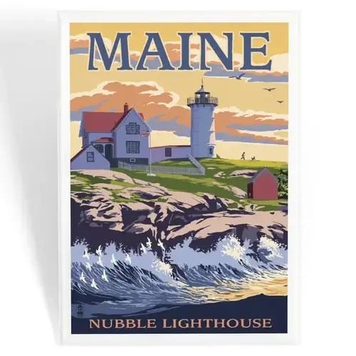  Lantern Press Nubble Lighthouse Magnet 