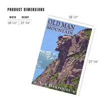 NH Old Man of the Mountain Puzzle 1000 PC