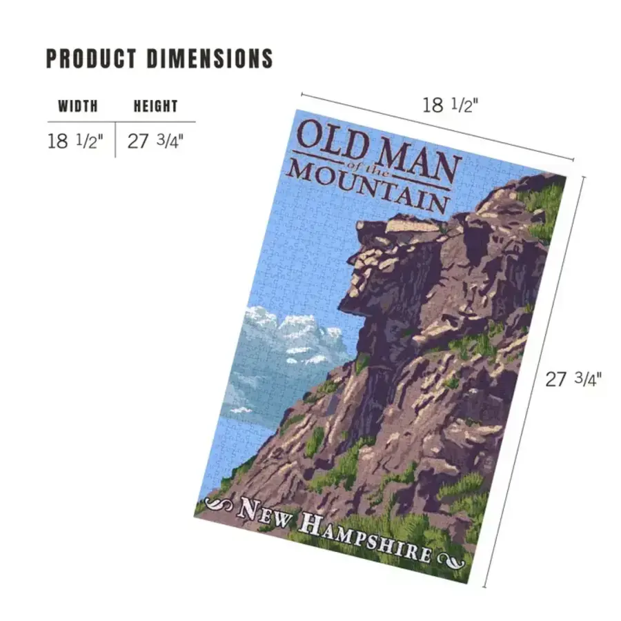 NH Old Man of the Mountain Puzzle 1000 PC
