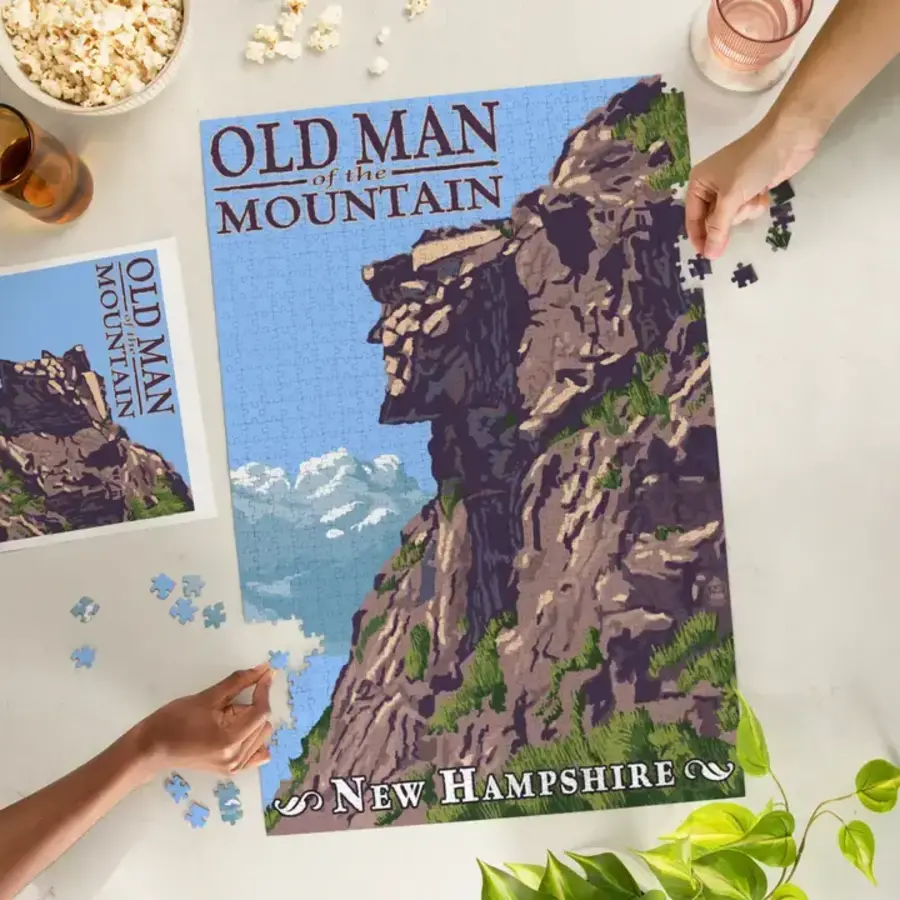 NH Old Man of the Mountain Puzzle 1000 PC