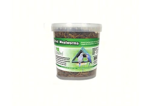 10 oz. Tub of Dried Mealworms 
