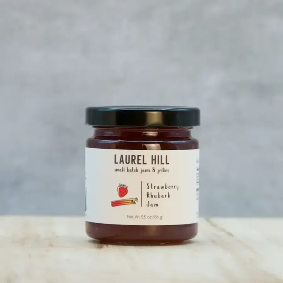 Strawberry Rhubarb Jam 5.5 oz