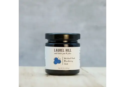 Laurel Hill Jams & Jellies Wicked Good Blueberry Jam 5.5 oz 
