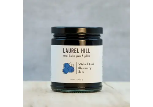  Laurel Hill Jams & Jellies Wicked Good Blueberry Jam 11 oz 