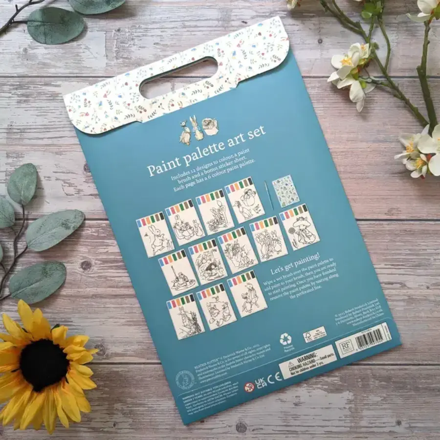 Paint Palette Art Set Beatrix Potter