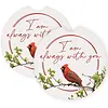 Sincere Surroundings Cardinal I Am Always w/ You Car Coaster Sincere Surroundings Cardinal I Am Always w/ You Car Coaster