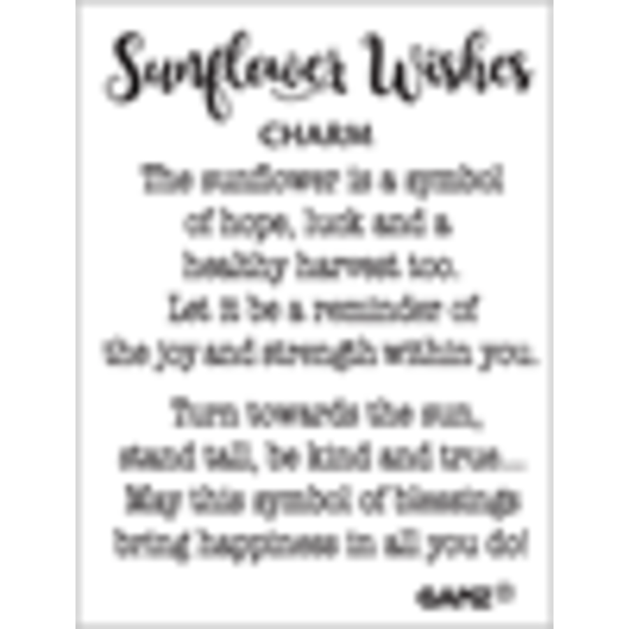 Sunflower Charm