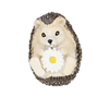 Hedgehog & Flower Charm