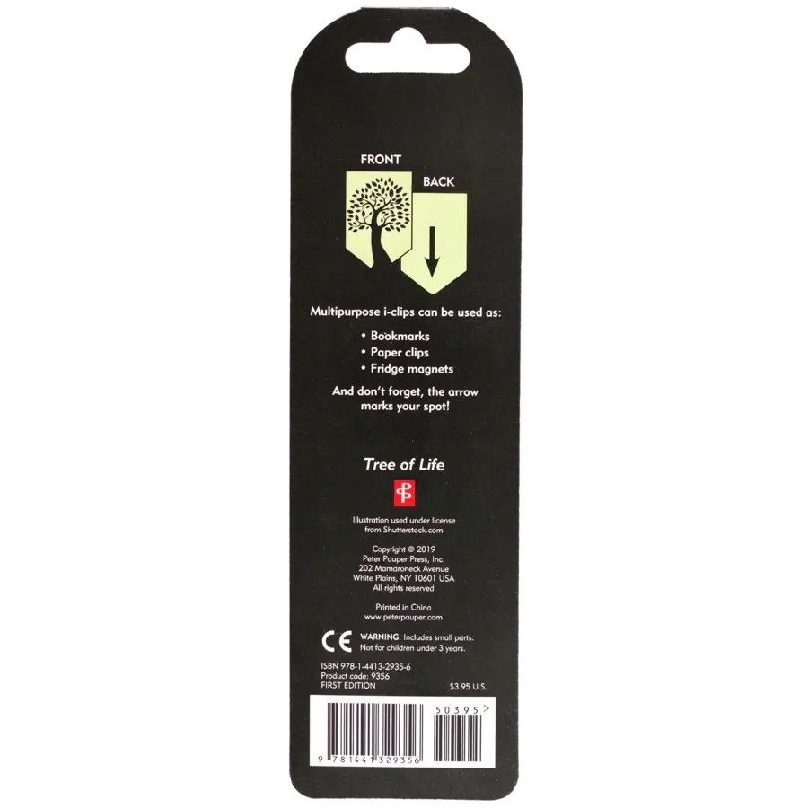 Tree of Life I-Clips Magnetic Page Markers