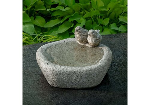  Campania International Woodland Birds Birdbath 