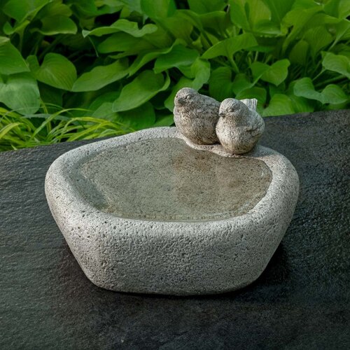  Campania International Woodland Birds Birdbath 