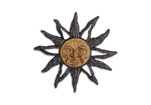  Sun Face Wall Plaque 