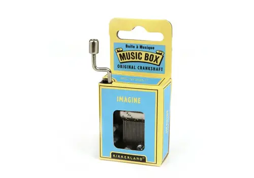  Kikkerland Imagine Crank Music Box 