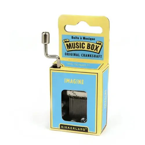  Kikkerland Imagine Crank Music Box 