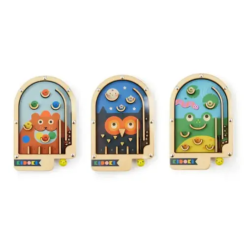  Kikkerland Wooden Pinball 