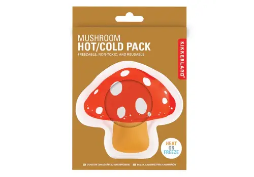  Kikkerland Mushroom Hot/Cold Pack 