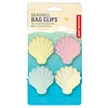 Kikkerland Seashell Bag Clips