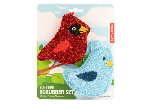 Kikkerland Songbird Sponge set of 2 