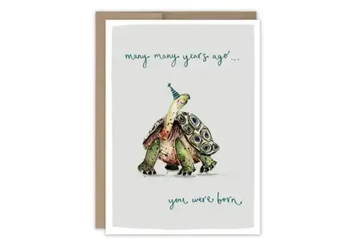  Biely & Shoaf Tortoise BDay Card 