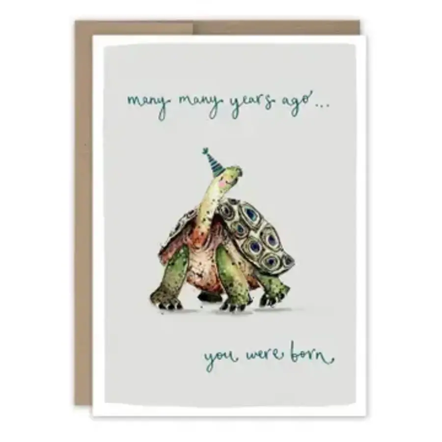 Tortoise BDay Card