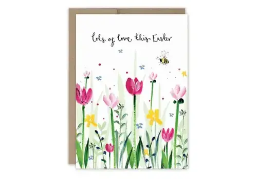  Biely & Shoaf Lots of Love Easter Card 