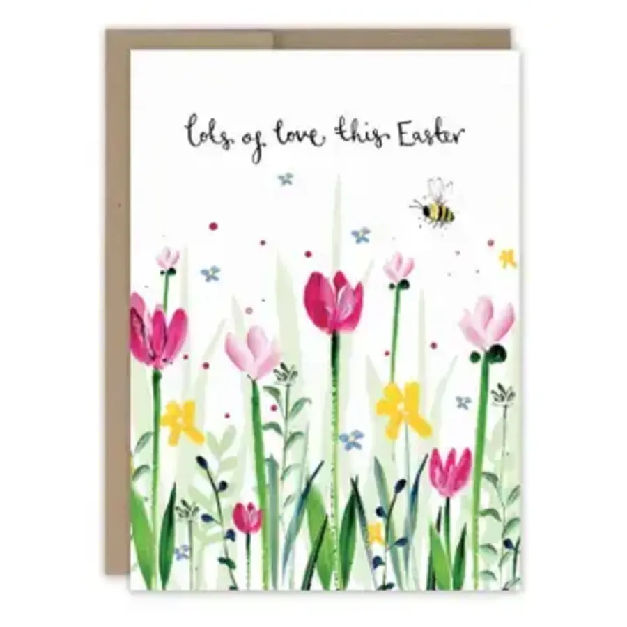 Lots of Love Easter Card