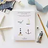 emily lex studio Seaside Paintable Notecards