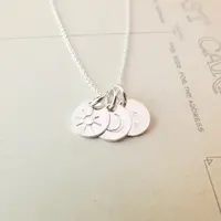 Sun, Moon & Stars Necklace SS