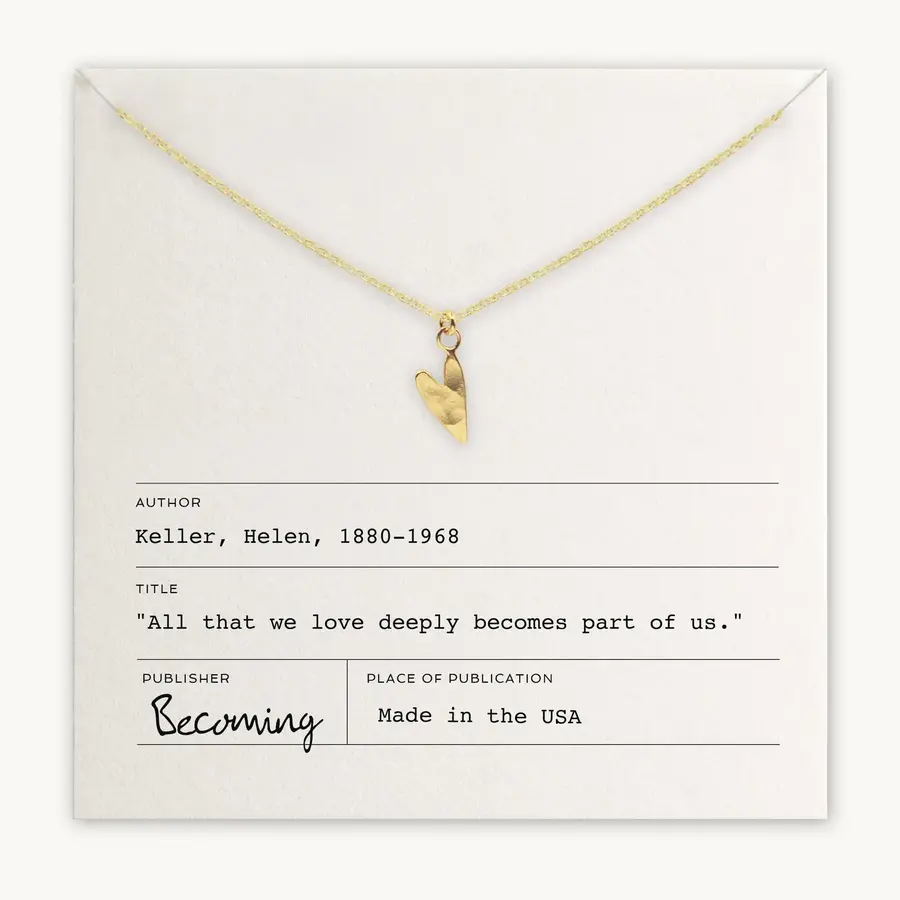 Love Deeply Necklace GF