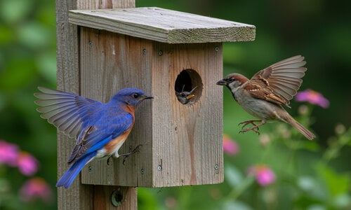 How to Protect Nesting Bluebirds in Your Garden (and Keep Those Pesky House Sparrows Away!)
