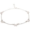 Rain Jewelry Collection Silver Butterfly Chain Anklet