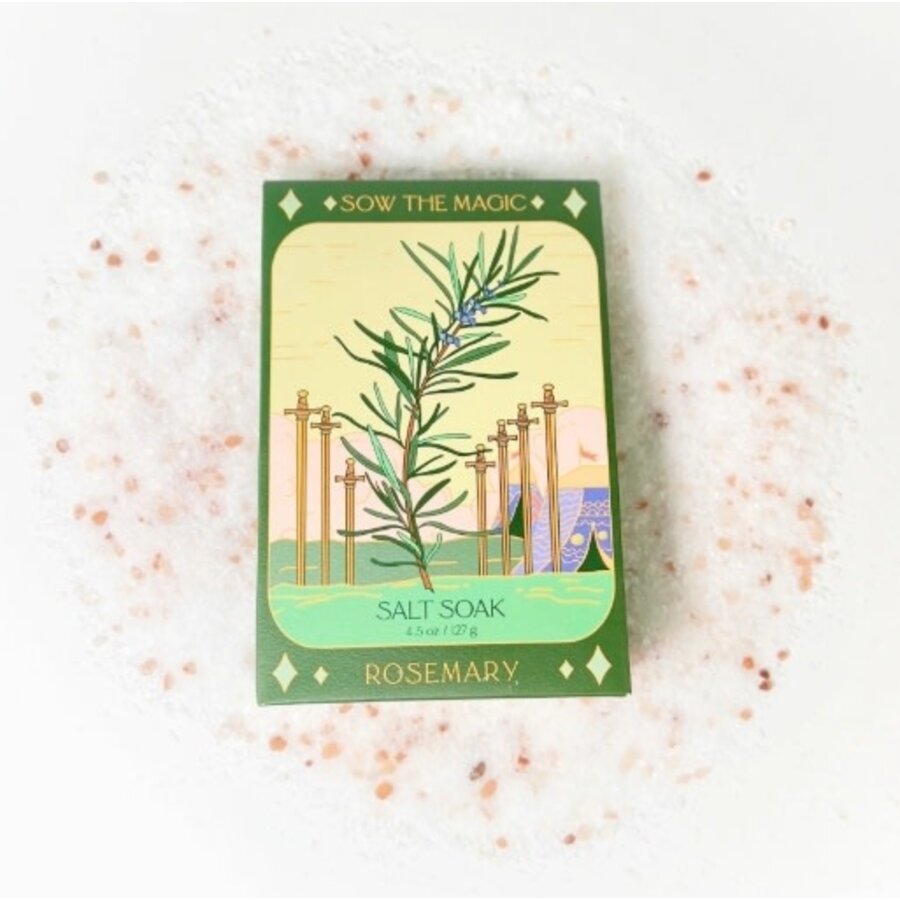 Rosemary Tarot Bath Salt Soak