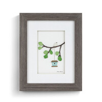 Summer Wall Art - Gray 8x10