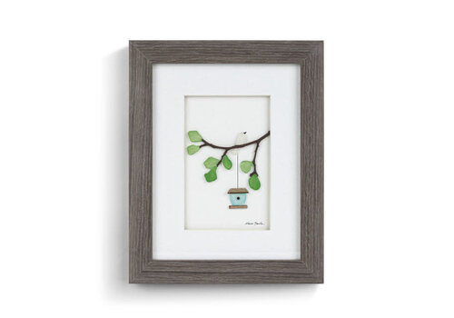  Demdaco Summer Wall Art - Gray 8x10 