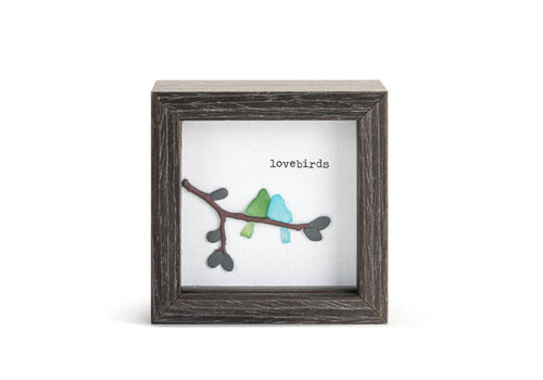  Demdaco Love Birds Shadow Box 