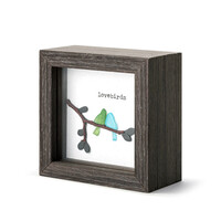 Love Birds Shadow Box