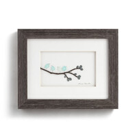 Four of a Kind Wall Art - Gray 10x8
