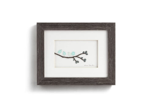  Demdaco Four of a Kind Wall Art - Gray 10x8 