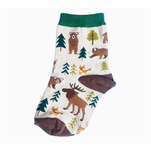  Foot Traffic Socks Children's Woodland Creatures Socks 
