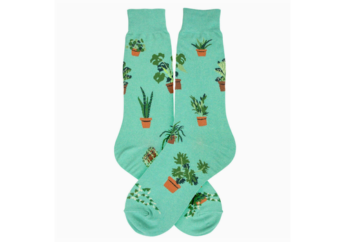  Foot Traffic Socks Men's Plant Dude Socks 