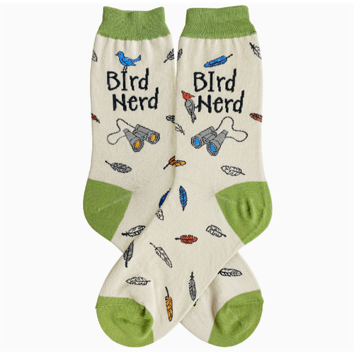  Foot Traffic Socks Bird Nerd Women's Socks 