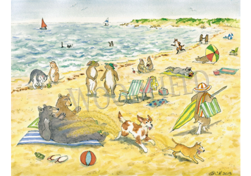  Woodfield Press Sea Lovers Card 