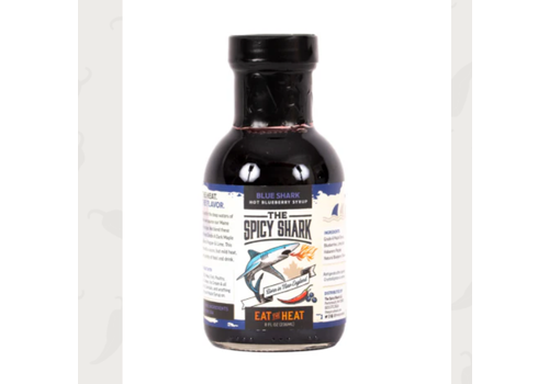  The Spicy Shark Hot Blueberry Syrup 8 oz 