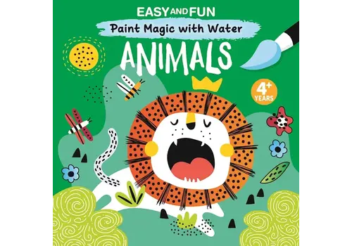  Fox Chapel Publishing Easy and Fun Paint Magic with Water: Animals 