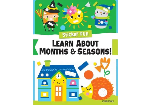  Fox Chapel Publishing Sticker Fun: Learn About Months & Seasons! 